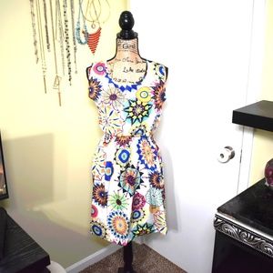 Bohemian Chiffon Floral Printed Dresses